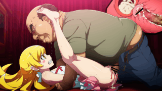 忍野忍 キモオジにレイプされる