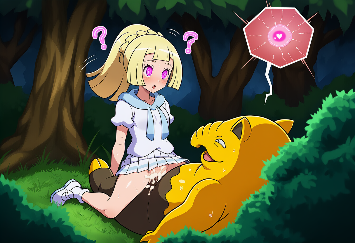 リーリエ スリープに催眠術をかけられレイプ受精
